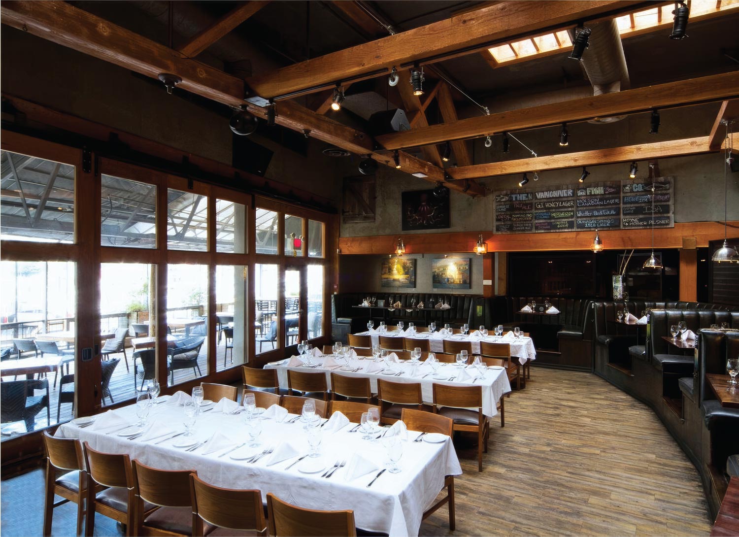 The Dining Room at The Vancouver Fish Company